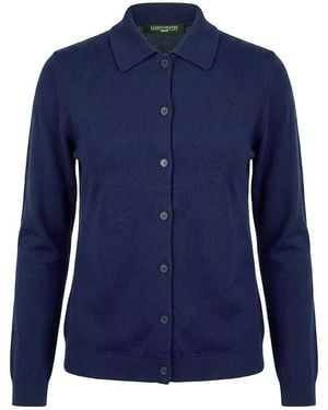 Fadenmeister Berlin Strickjacke - Blau