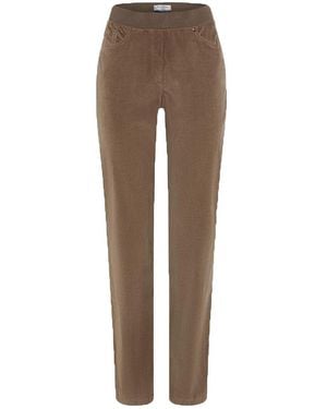 RAPHAELA by BRAX 7/8-hose modell pamina cord - Braun