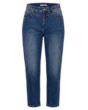 M·a·c Relaxed Fit 7/8-Jeans Van - Blauw
