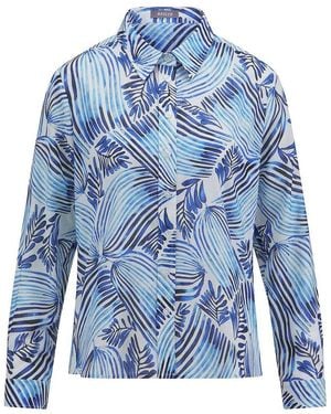 Basler Bluse, Gr. S - Blau