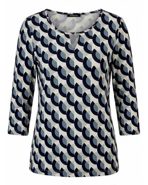 Peter Hahn Rundhals-Shirt - Blau