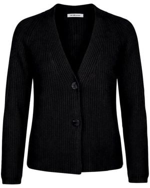 Peter Hahn Strickjacke - Schwarz