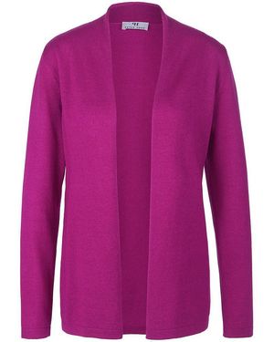 Peter Hahn Seide/Kaschmir Strickjacke Modell Caro - Lila