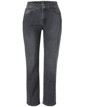 FRAPP Straight Fit-Jeans - Grau