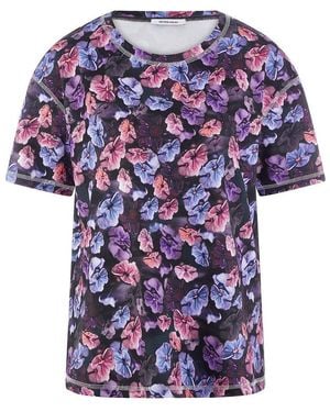 Peter Hahn Rundhals-Shirt - Blau