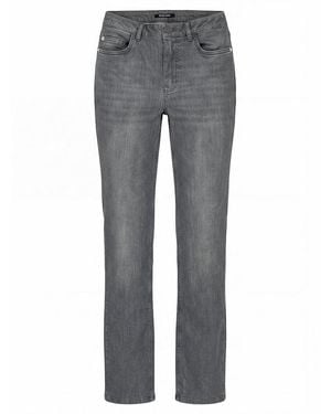 Peter Hahn Wide Fit-Jeans - Grau