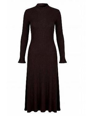 efixelle Jersey Jurk Van - Zwart