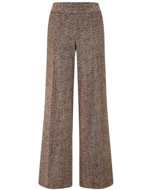 Fadenmeister Berlin Wide Fit-Hose - Braun