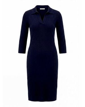 Peter Hahn Strickkleid - Blau