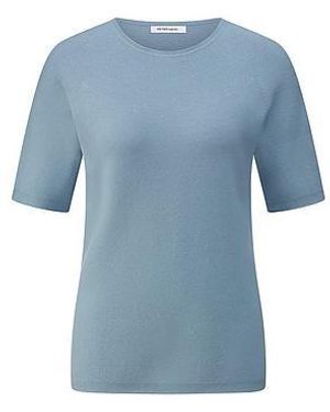 Peter Hahn Trui Ronde Hals Van - Blauw