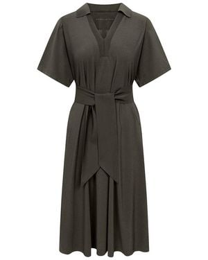 RAFFAELLO ROSSI Polo-Kleid Modell Phinora - Schwarz