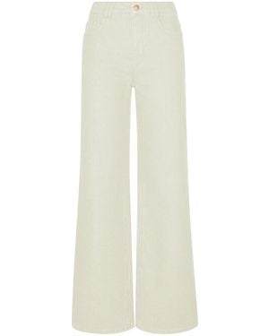 DAY.LIKE „Wide Leg“-Jeans - Weiß