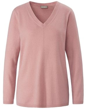 include V-pullover aus 100% premium-kaschmir, , gr. 36, kaschmir - Pink