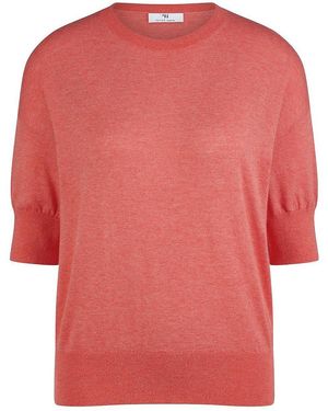 Peter Hahn Rundhals-Pullover - Pink