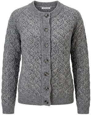 Peter Hahn Strickjacke - Grau