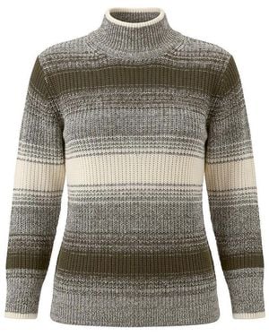 Basler Pullover Stehkragen - Grün