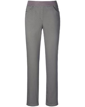 RAPHAELA by BRAX Comfort Plus-Jeans Modell Carina Fun - Grau