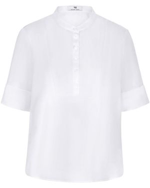 Peter Hahn Bluse zum schlupfen - Weiß