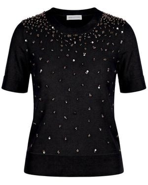 St. Emile Rundhals-Pullover - Schwarz