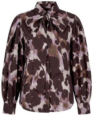 Fadenmeister Berlin Bluse - Lila