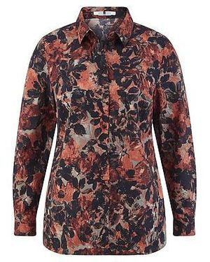 Anna Aura Blouse Lange Mouwen Van - Rood