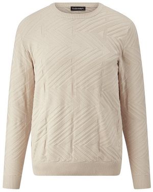 Louis Sayn Rundhals-Pullover - Natur