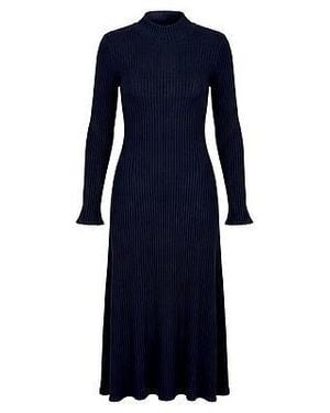 efixelle Jersey Jurk Van - Blauw