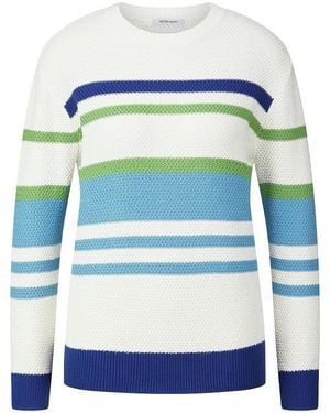 Peter Hahn Rundhals-pullover - Blau
