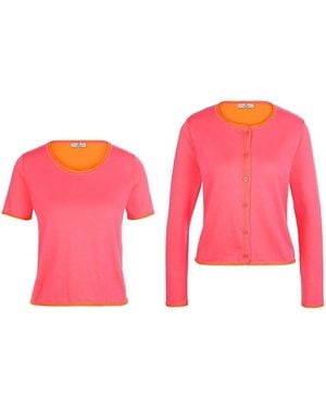 Peter Hahn Twinset aus 100% baumwolle supima, , gr. 36, baumwolle - Rot