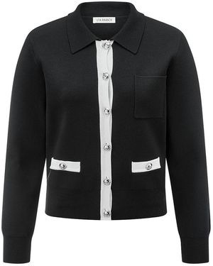Uta Raasch Strickjacke - Blau