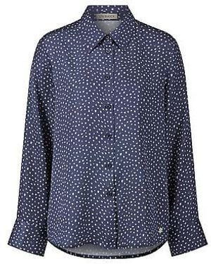 Uta Raasch Blouse Lange Mouwen Van - Blauw