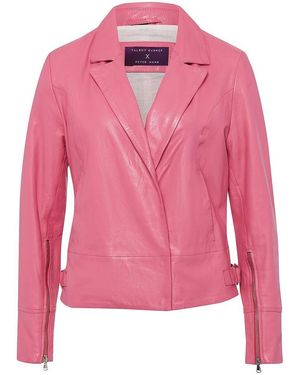 TALBOT RUNHOF X PETER HAHN Lederjacke - Pink