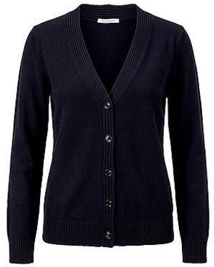Peter Hahn Vest V-Hals Van - Blauw