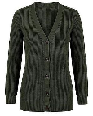 Basler Lang Vest Van - Groen