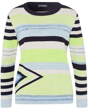 Mybc Rundhals-Pullover - Blau