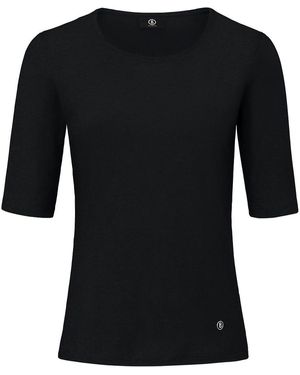 Bogner Rundhals-shirt modell velvet - Schwarz