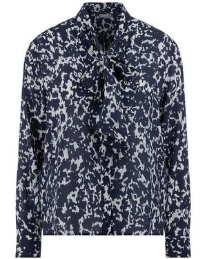 Basler Schluppen-Bluse - Blau