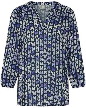 Rabe Bluse, Gr. S - Blau
