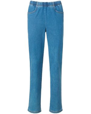 Peter Hahn Schlupf-Jeans - Blau