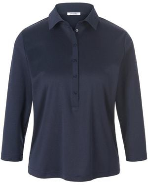 efixelle Polo-Shirt 3/4-Arm blau