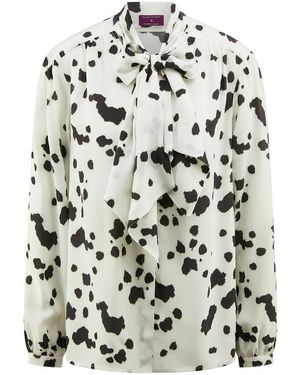 TALBOT RUNHOF X PETER HAHN Bluse - Grau
