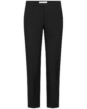 RAFFAELLO ROSSI Enkellange Slim Fit-Broek Van - Zwart