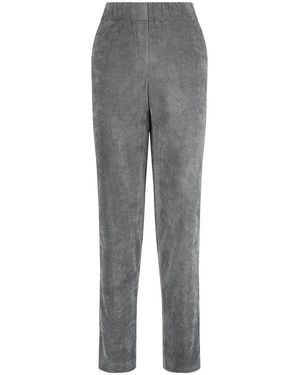 DAY.LIKE Straight Fit-Cord-Hose, Gr - Grau