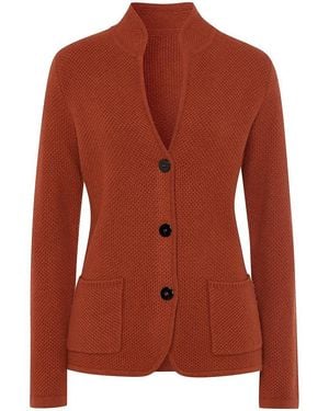 Peter Hahn Strickblazer - Braun