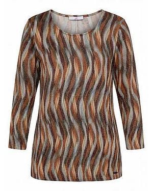 Emilia Lay Tricotshirt Van - Bruin