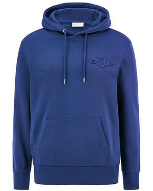 GANT Trui Capuchon Van - Blauw