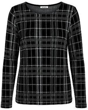efixelle Shirt Boothals Van - Zwart