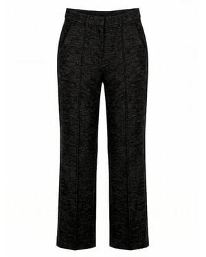 Fadenmeister Berlin Wide fit-hose - Schwarz