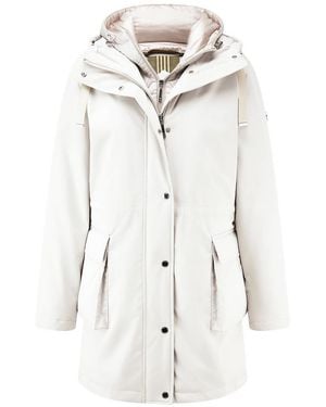 Green Goose Funktions-Parka - Weiß