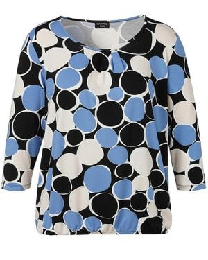 Via Appia Due Rundhals-Shirt 3/4-Arm - Blau